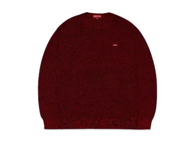 Supreme Melange Rib Knit Sweater "Red"