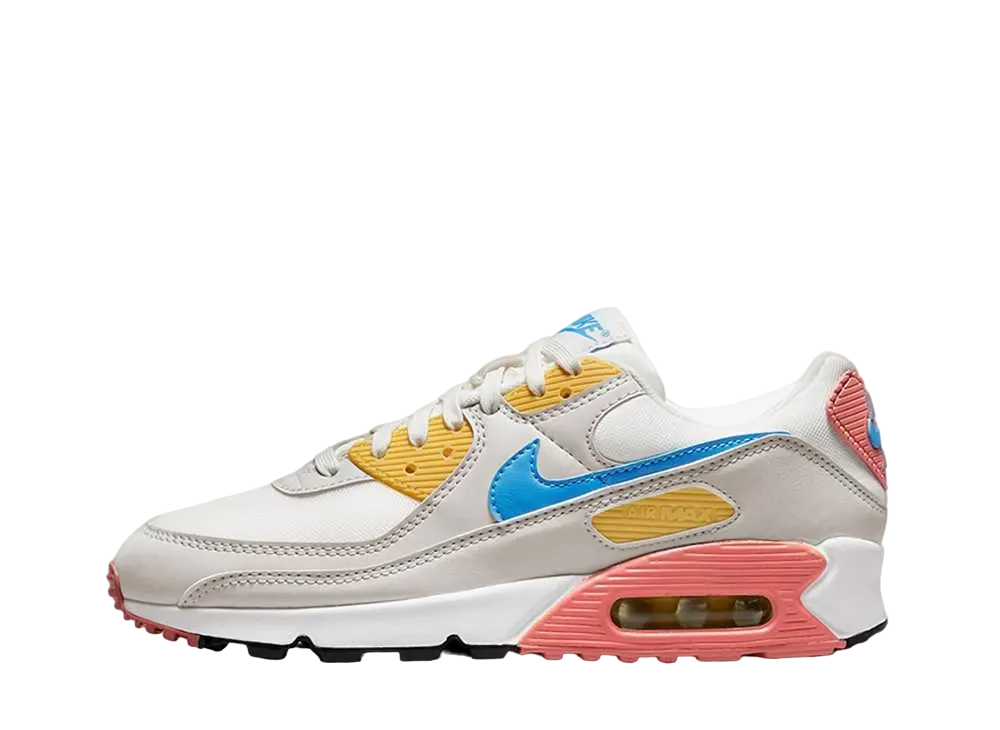 ナイキ ウィメンズ エアマックス 90 "ホワイト/ブルー ピンク"