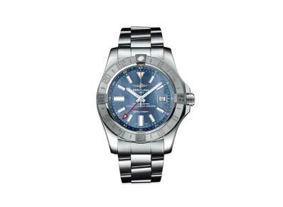 BREITLING AVENGER II GMT BLUE MOTHER OF PEARL "Blue"