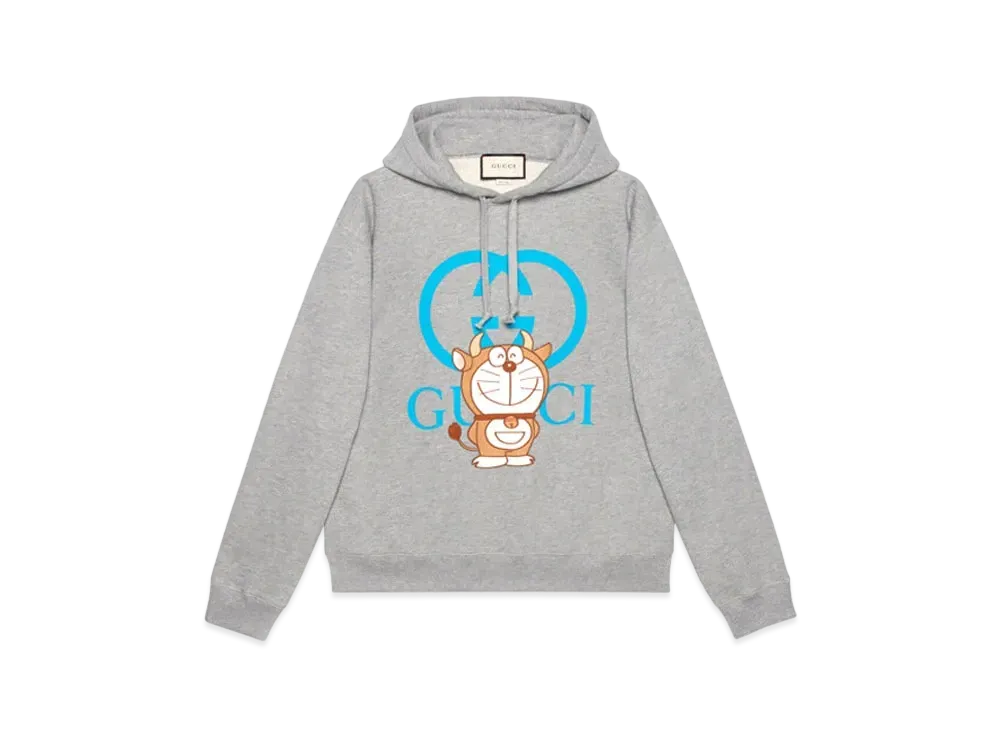 GUCCI x Doraemon Sweatshirt "Gray"