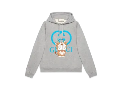 GUCCI x Doraemon Sweatshirt "Gray"