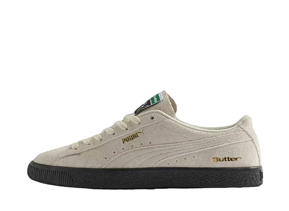 バターグッズ × プーマ スウェード VTGHS "ウィスパーホワイト/プーマブラック"