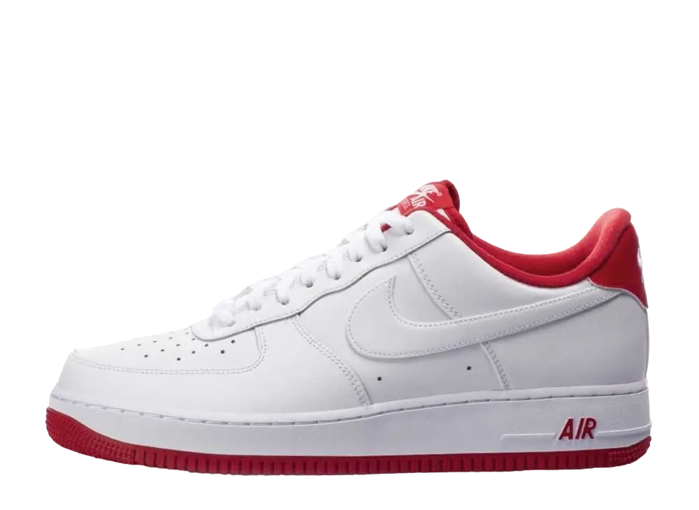 Nike Air Force 1 Low "White University Red"