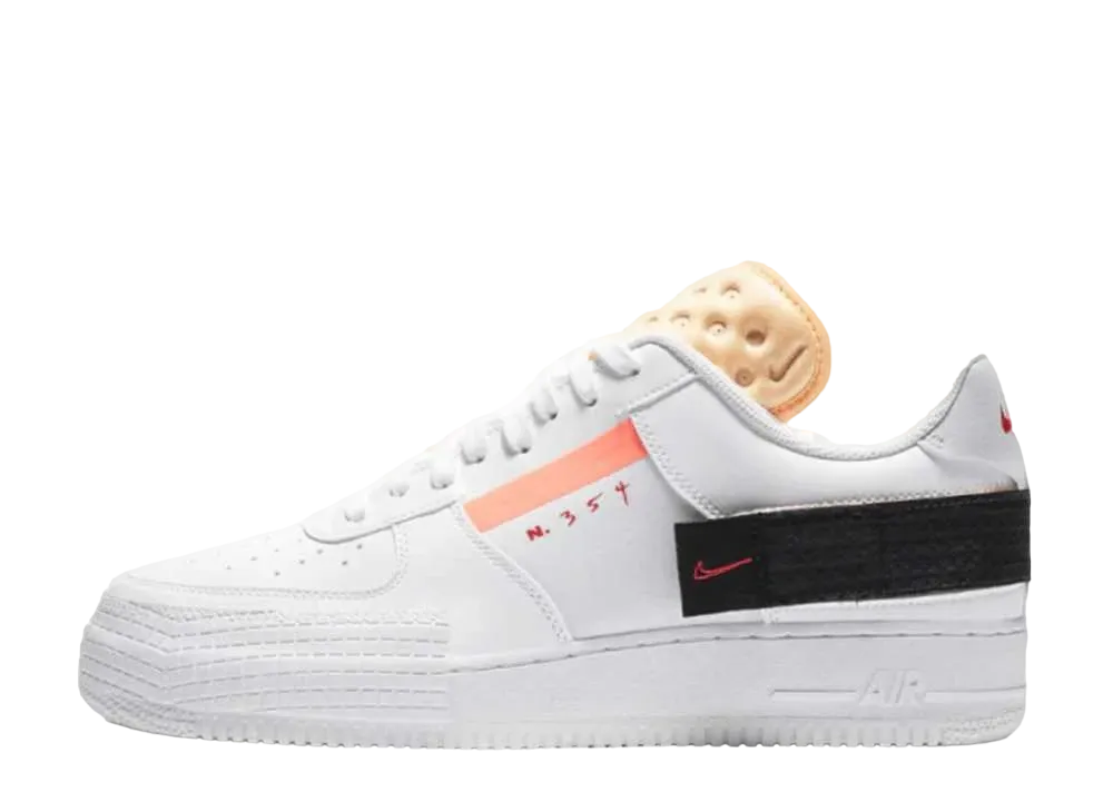 ナイキ エアフォース 1 タイプ "ホワイト メロウ ティント"