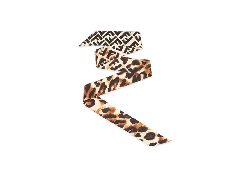 FENDI Wrappy Silk Bandeau "Multicolor"