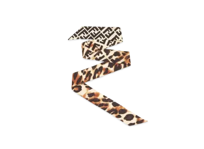 FENDI Wrappy Silk Bandeau "Multicolor"