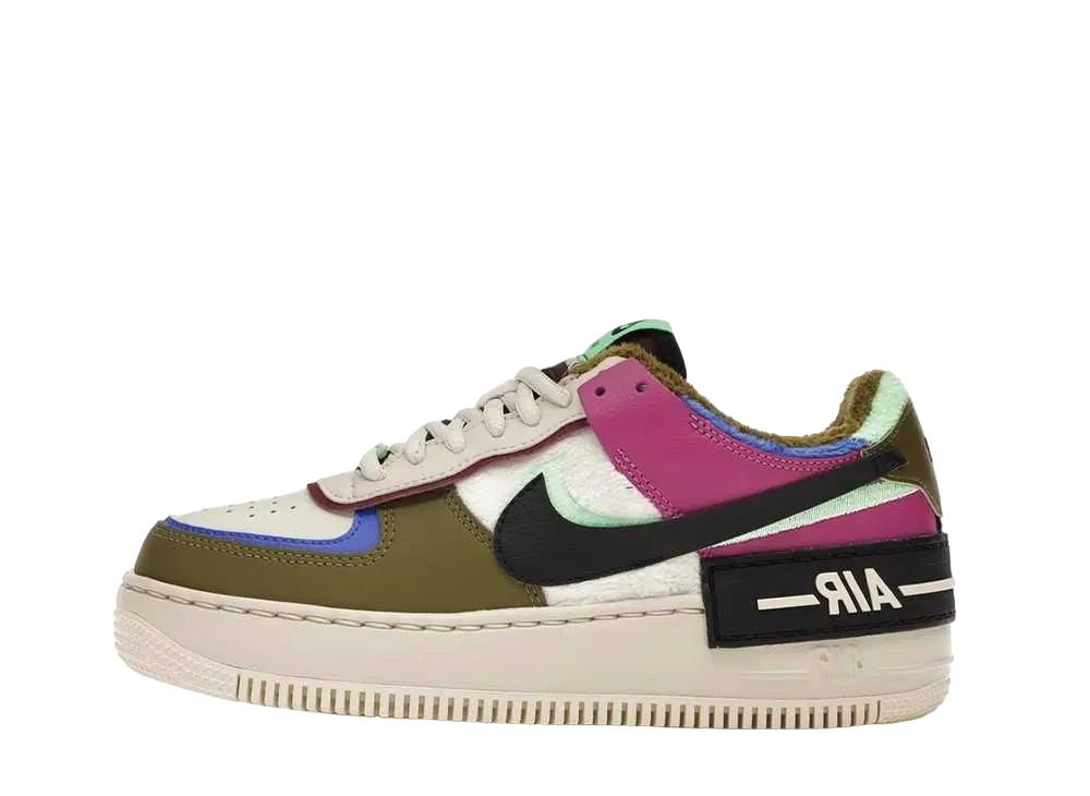ナイキ ウィメンズ エアフォース1 ロー シャドウ "キャクタスフラワー/オリーブフラク"