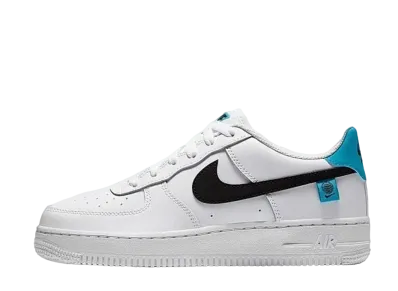 Nike GS Air Force 1 Low 07 Worldwide Pack "Blue Fury"