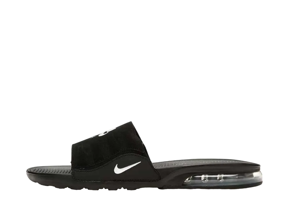 ナイキ エアマックス カムデン スライド "ブラック ホワイト"