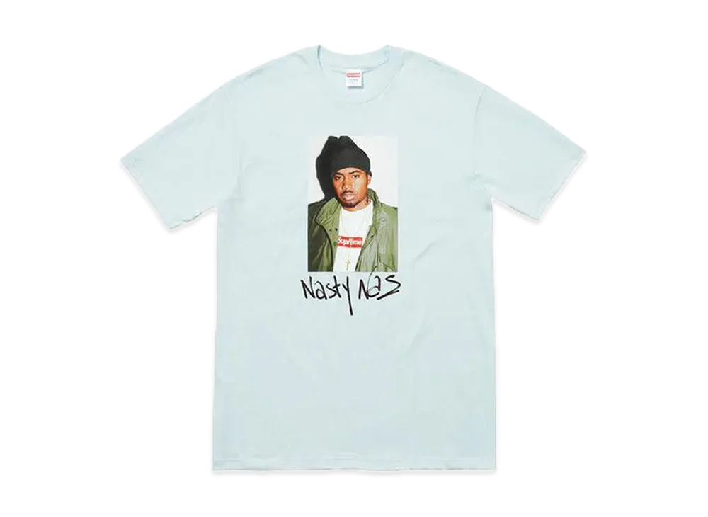 Supreme Nas Tee "Pale Blue"