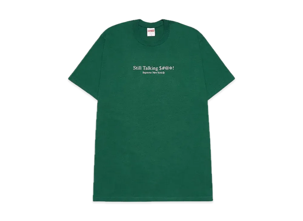 Supreme Still Talking Tee "Light Pine"