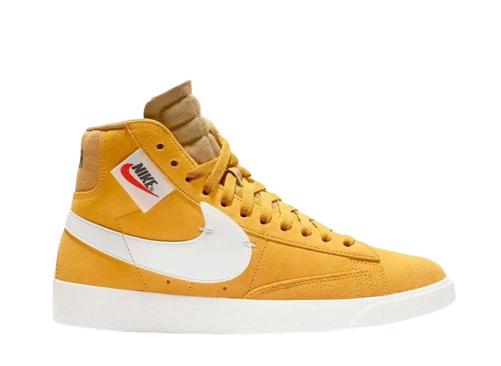 ナイキ ウィメンズ ブレーザー ミッド レベル "イエロー オウカー"