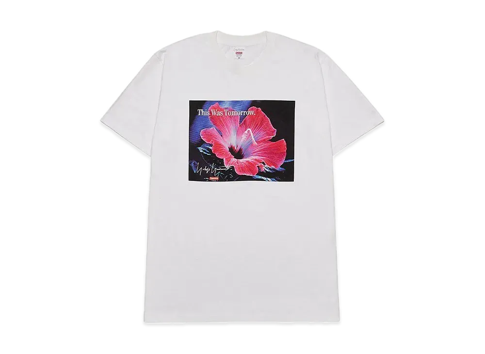 シュプリーム ヨウジヤマモト トゥモロー Tシャツ "ホワイト"