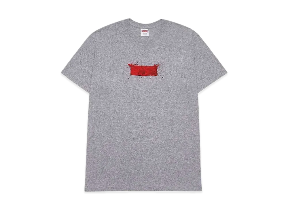 Supreme Ralph Steadman Box Logo Tee "Grey"