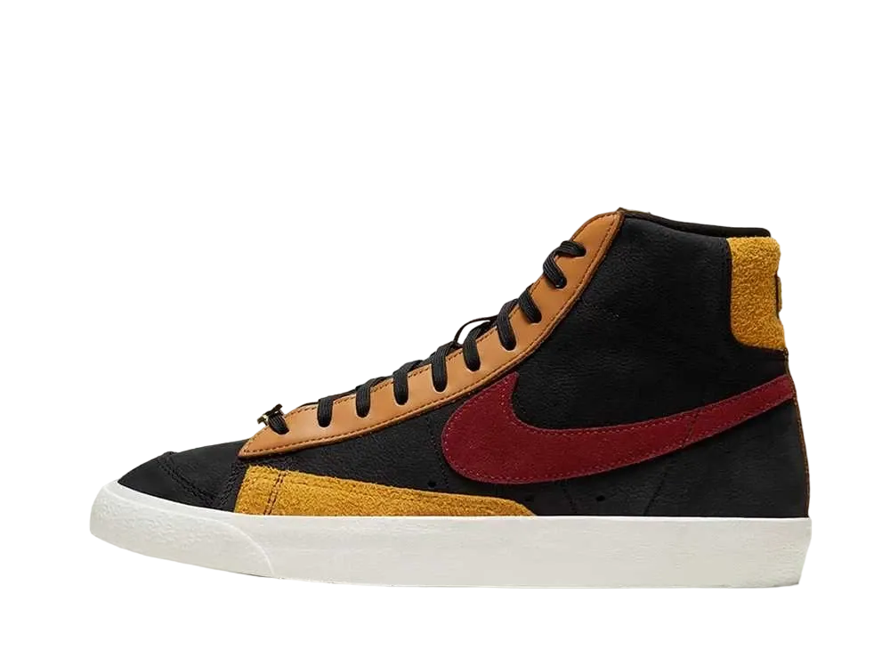 Nike Women's Blazer Mid 77 "Black Team Red University Gold"