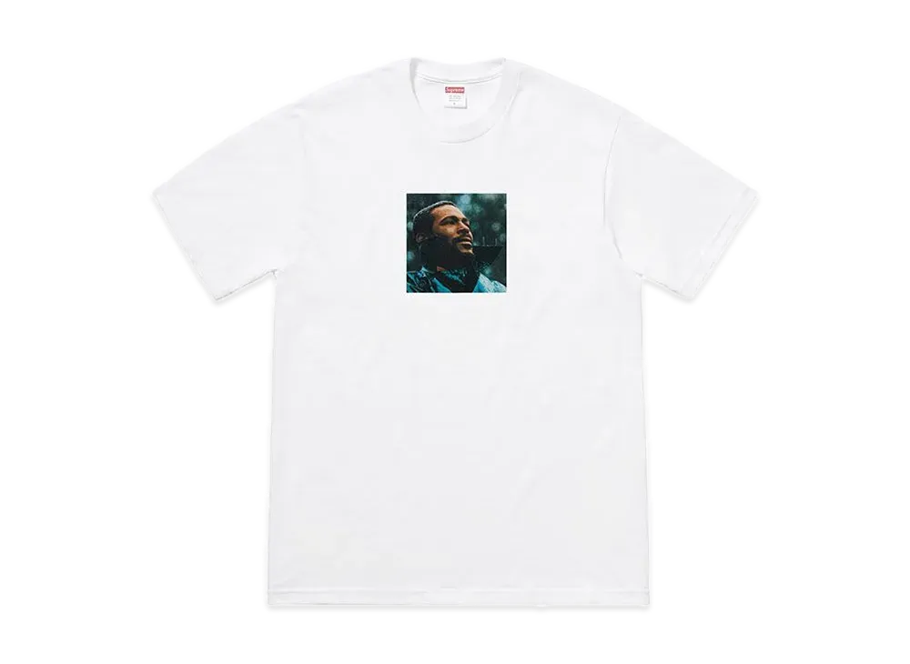 シュプリーム マーヴィン ゲイ Tシャツ "ホワイト"
