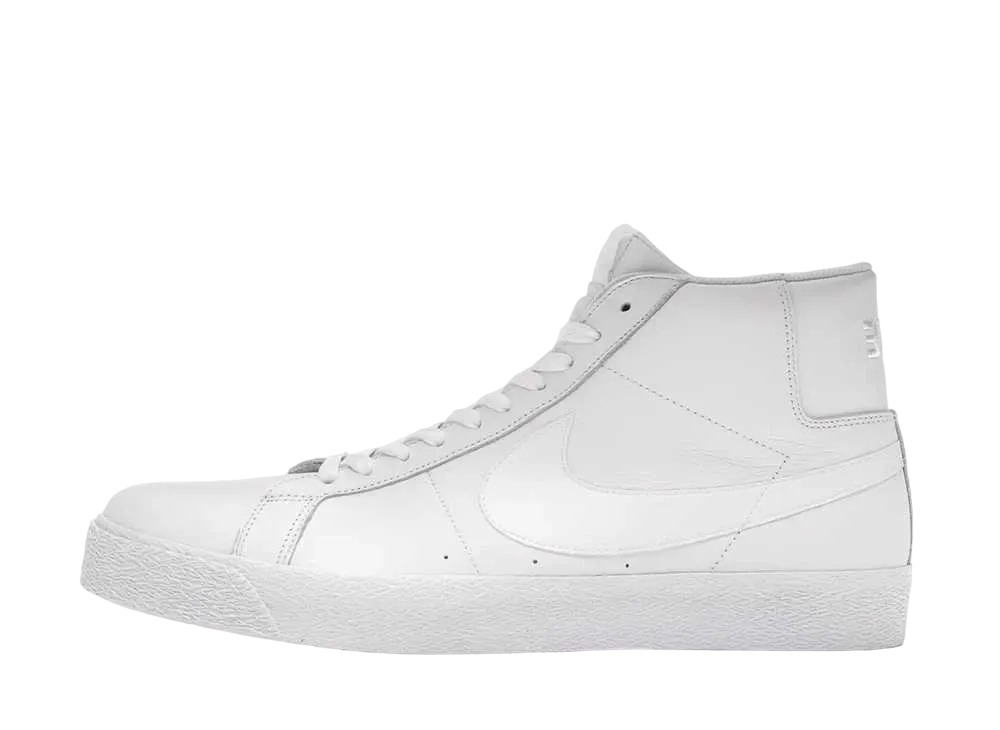 ナイキ SB ズーム ブレーザー ミッド "トリプル ホワイト"