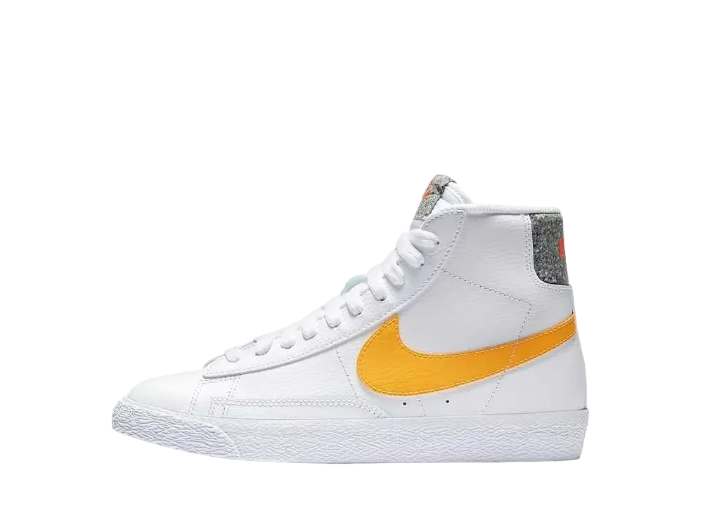 ナイキ GS ブレーザー ミッド "グラインド ホワイト ユニバーシティ ゴールド"