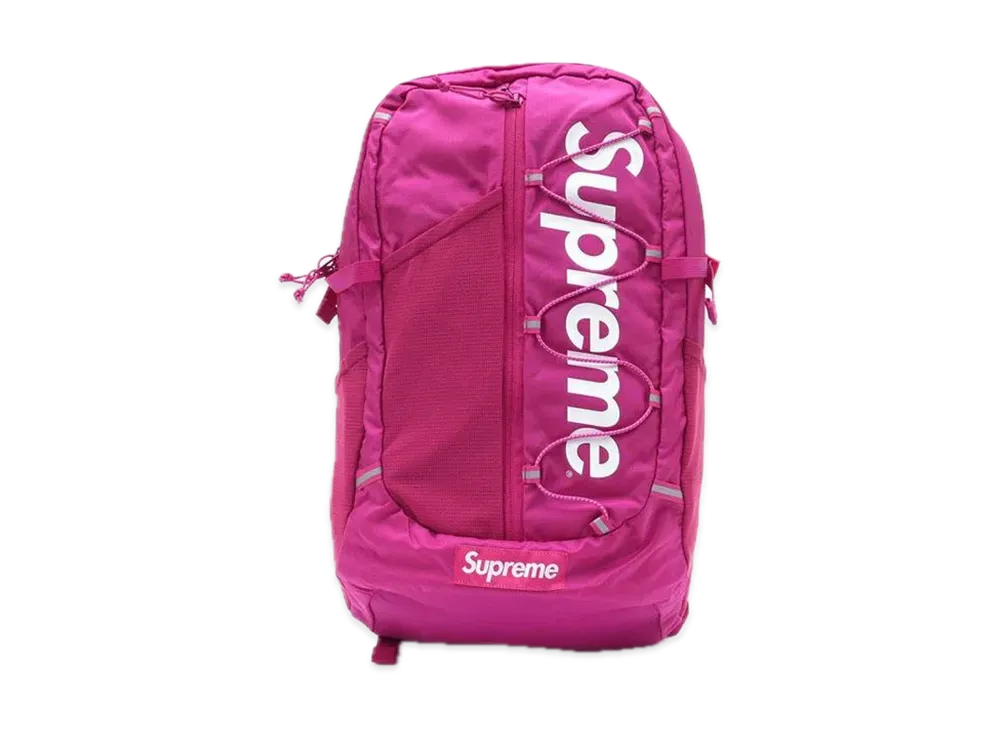 Supreme 2017SS Backpack "Magenta"