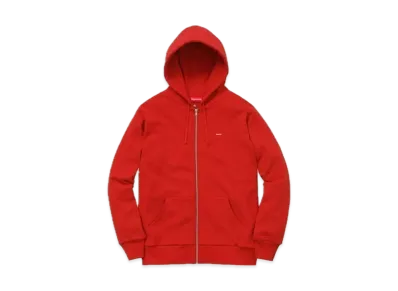 Supreme 15AW SMALL BOX THERMAL ZIP-UP SWEAT HOODIE "Red"