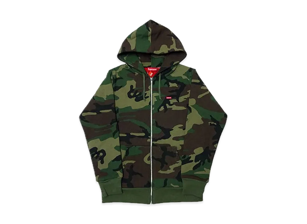 Supreme 15AW SMALL BOX THERMAL ZIP-UP SWEAT HOODIE "Camo"