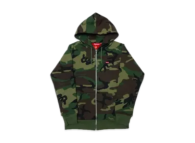 Supreme 15AW SMALL BOX THERMAL ZIP-UP SWEAT HOODIE "Camo"