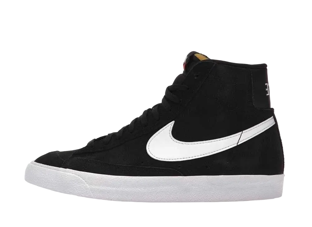ナイキ ブレーザー ミッド 77 スウェード "ブラック ホワイト"