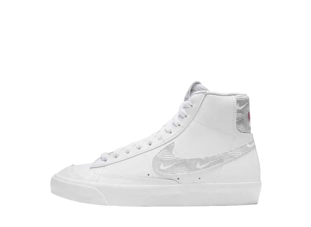 Nike GS Blazer Mid 77 "White Logo Print"