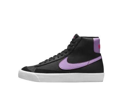 Nike GS Blazer Mid 77 "Black Fuchsia Glow"