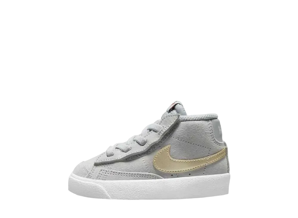 Nike TD Blazer Mid 77 "Grey Metallic Gold Star"
