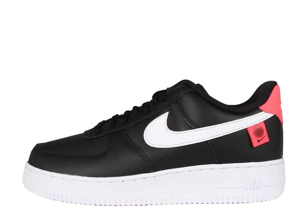 Nike Air Force 1 Low "Worldwide Black Flash Crimson White"