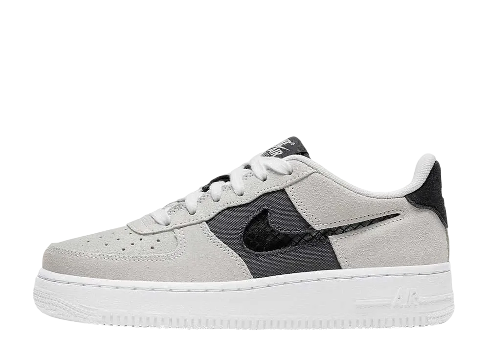 Nike GS Air Force 1 Low "White Iron Grey"