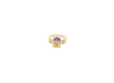 Louis Vuitton Gamble Ring "Purple/Gold"