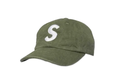 Supreme Kevlar Denim S Logo 6-Panel "Olive"