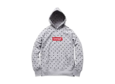 Supreme COMME des GARCONS SHIRT Box Logo Hoodie "Grey"