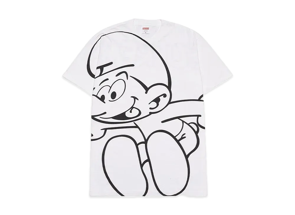 シュプリーム スマーフ Tシャツ "ホワイト"