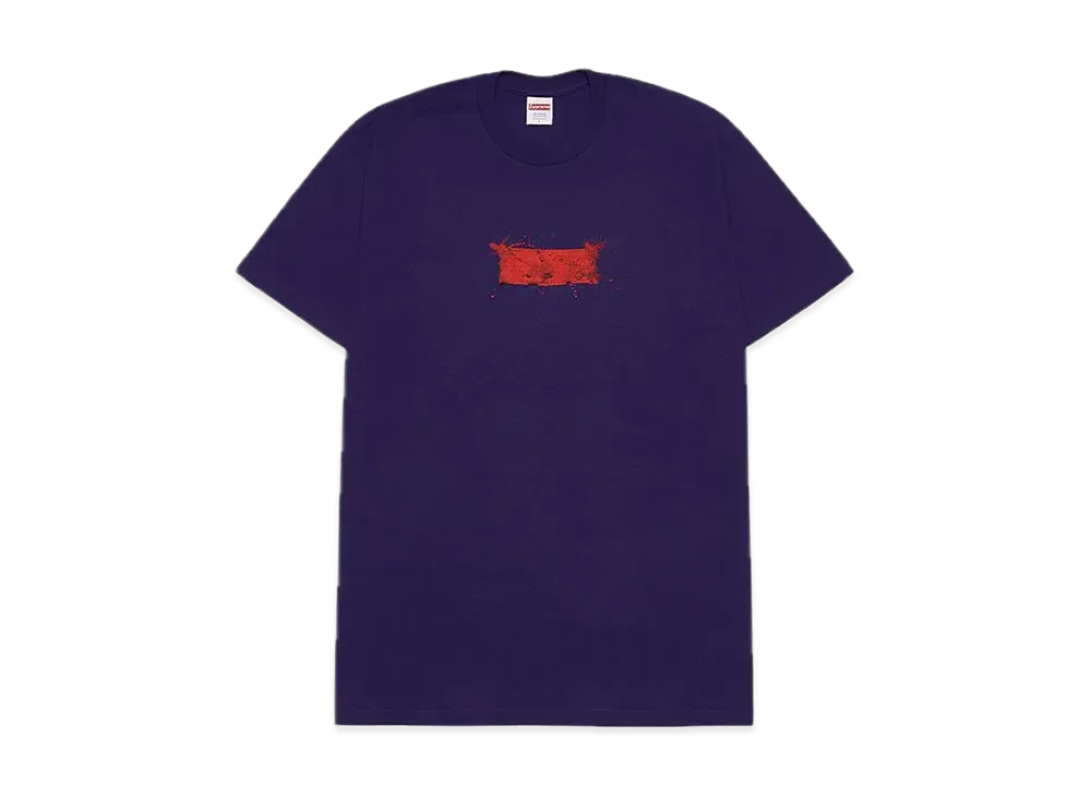 Supreme Ralph Steadman Box Logo Tee "Purple"