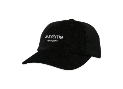 Supreme Chenille 6-Panel "Black"