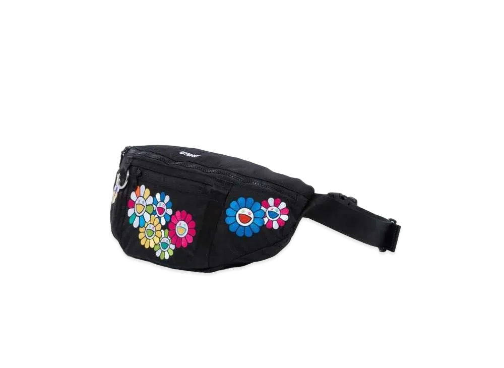 NEW ERA TAKASHI MURAKAMI WAIST BAG FLOWER "Black"