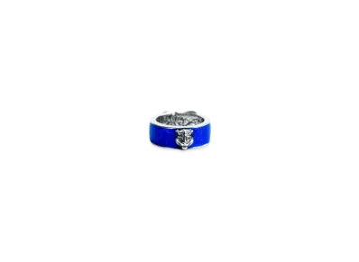 GUCCI Gucci Garden Buckle Ring "Blue"