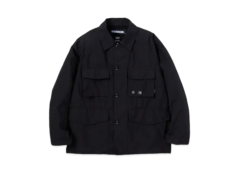 NEIGHBORHOOD COVERALL / CN-JK "Black"