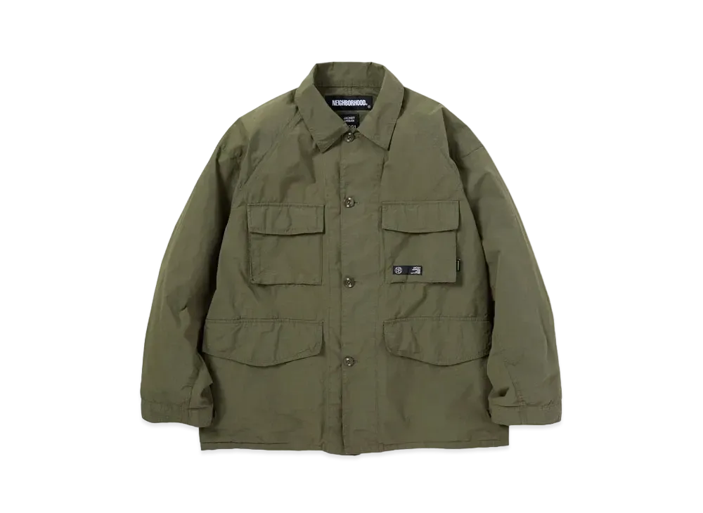 NEIGHBORHOOD ミリタリージャケット オリーブ NEIGHBORHOOD ミリタリージャケット オリーブ 【公式通販】