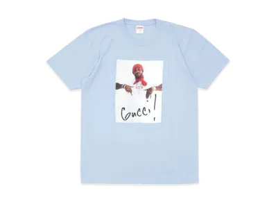Supreme Gucci Mane Tee "Light Blue"