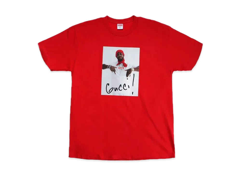 Supreme Gucci Mane Tee "Red"