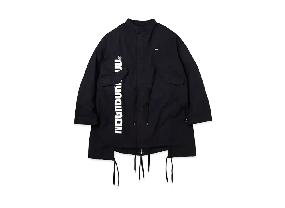 NEIGHBORHOOD FISHTAIL / C-COAT "Black"