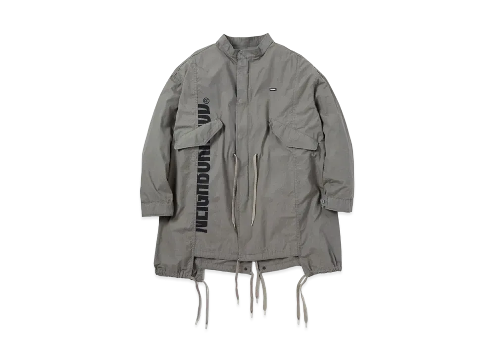 NEIGHBORHOOD FISHTAIL / C-COAT "Gray"