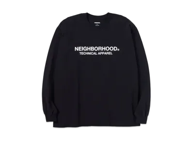 NEIGHBORHOOD NH-4 / C-TEE . LS "Black"