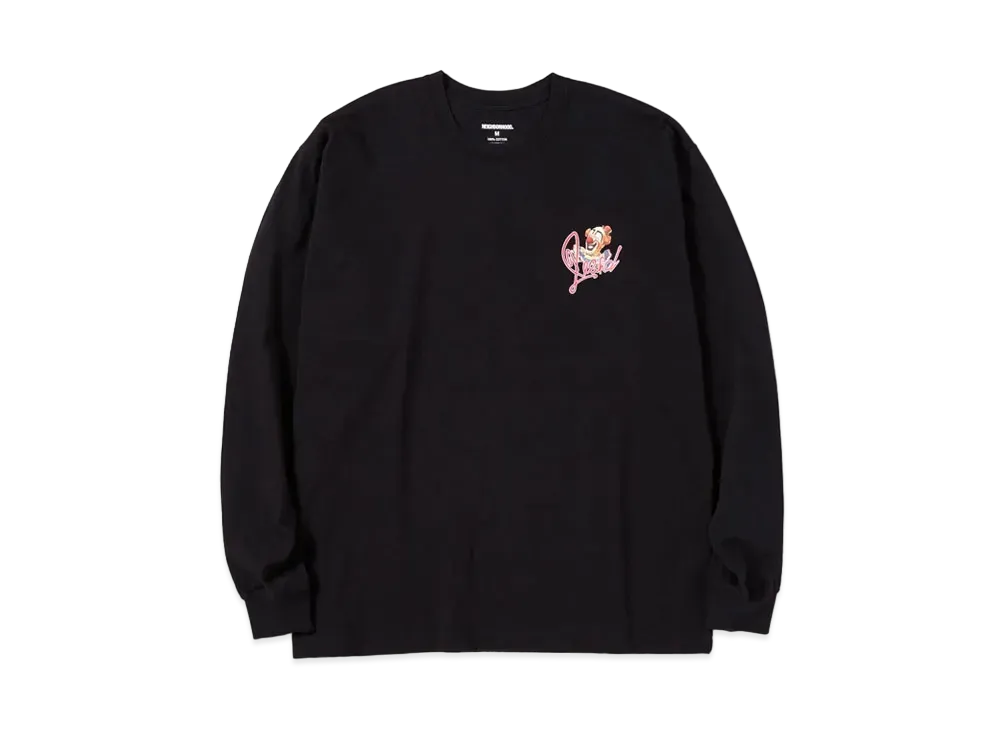 NEIGHBORHOOD NH-3 / C-TEE . LS "Black"