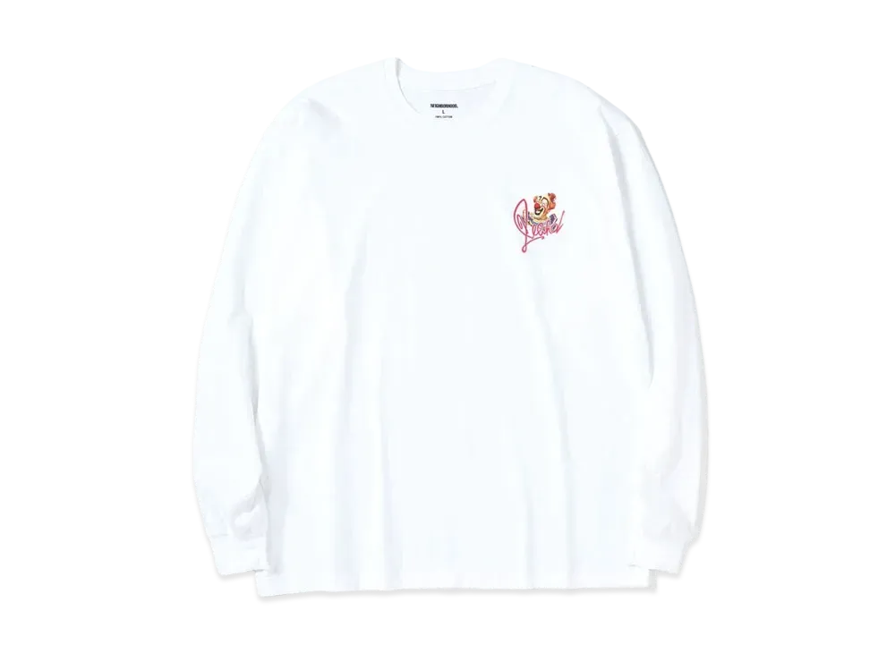 NEIGHBORHOOD NH-3 / C-TEE . LS "White"