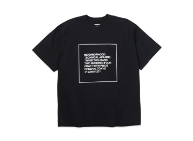 NEIGHBORHOOD NH-6 / C-TEE . SS "Black"